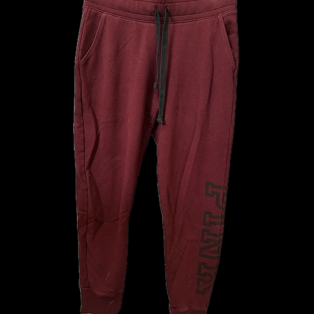 Pink Victorias Secret Red Joggers